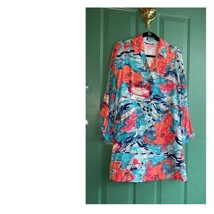 Lilly Pulitzer size 2 stunning midi dress